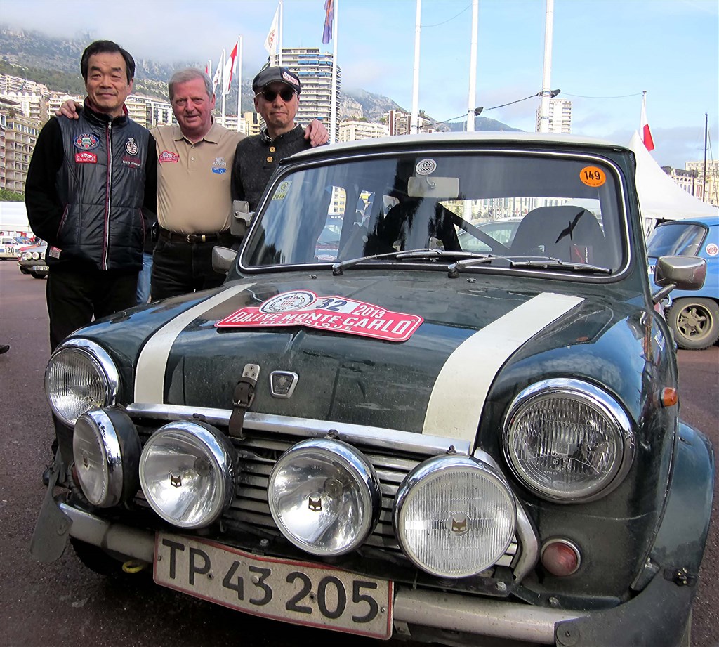 Det tværjordlige samarbejde mellem Preben Kristoffersen (i midten) og Hajime Nakagawa (tv.) / Osam Morikawa (t.h.) fortsætter i 2014
(Foto: Kirketerp)